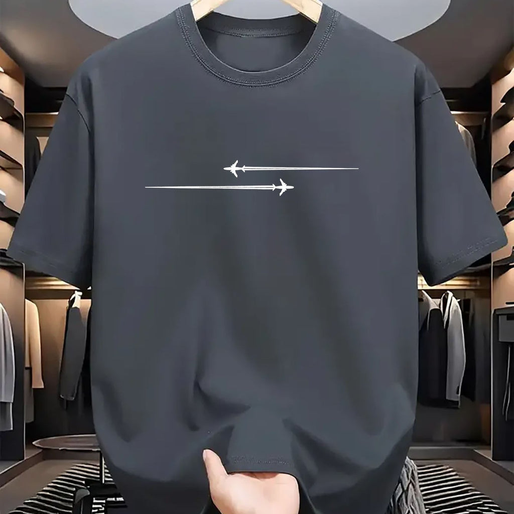 Athletic Round Neck Sports Tee