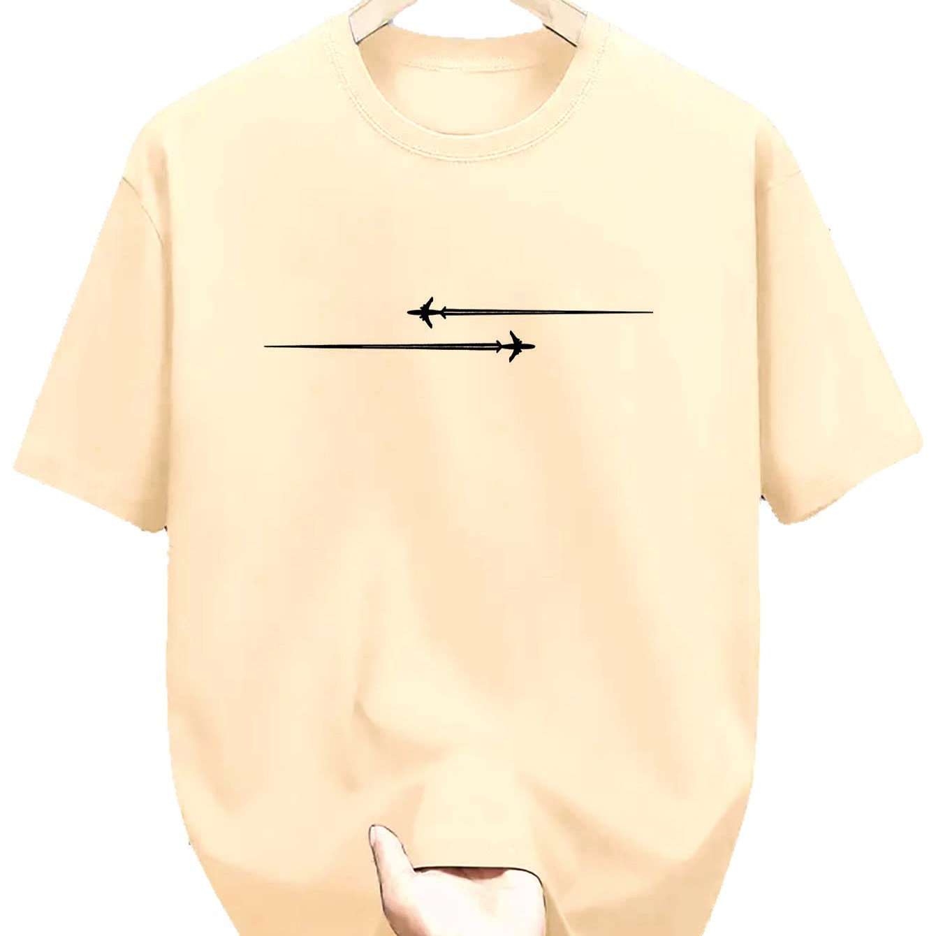 Athletic Round Neck Sports Tee