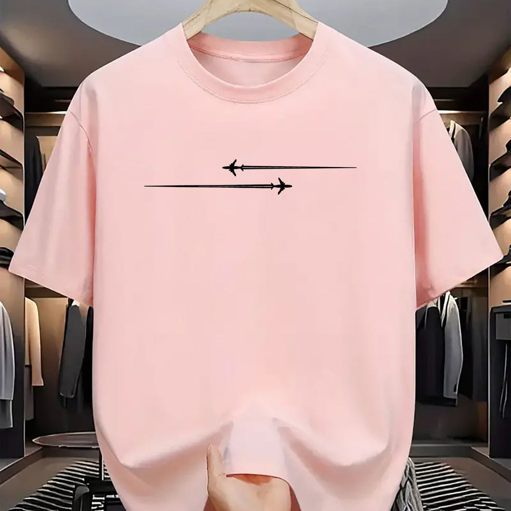 Athletic Round Neck Sports Tee