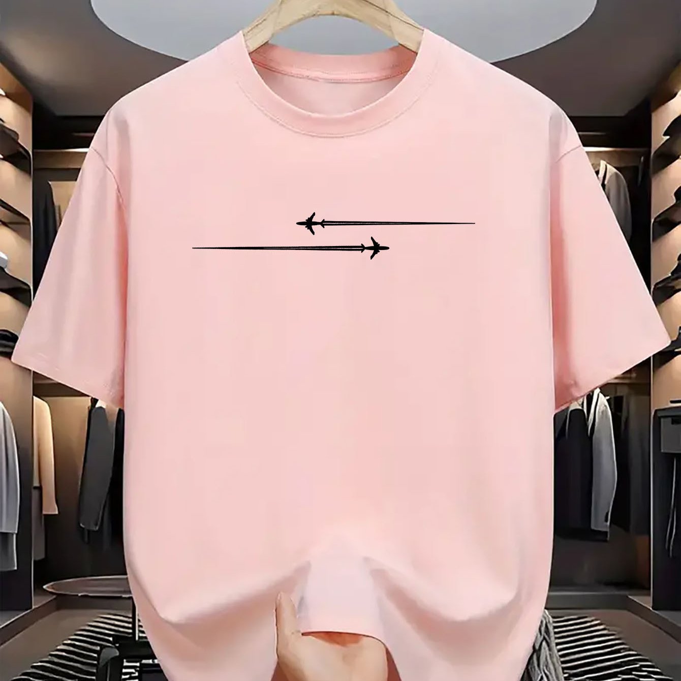 Athletic Round Neck Sports Tee