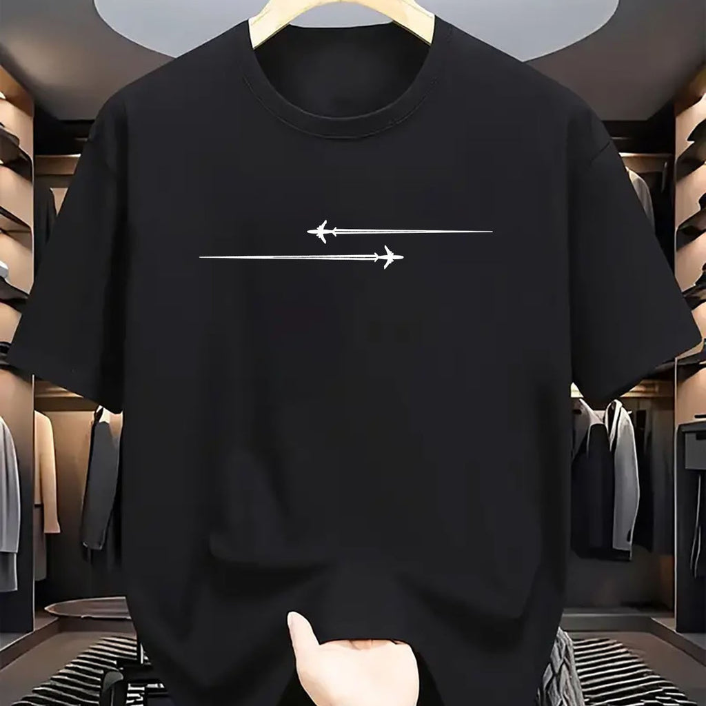 Athletic Round Neck Sports Tee